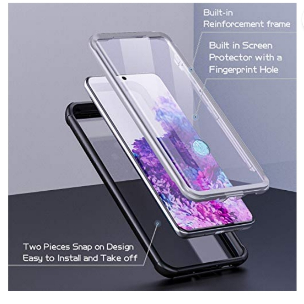 Temdan black 6.2" case for Samsung Galaxy S20 - Picture 3 of 7
